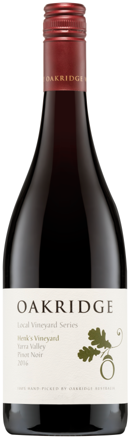 OAKRIDGE WINES Local Vineyard Series Henk's Vineyard Pinot Noir, Yarra Valley